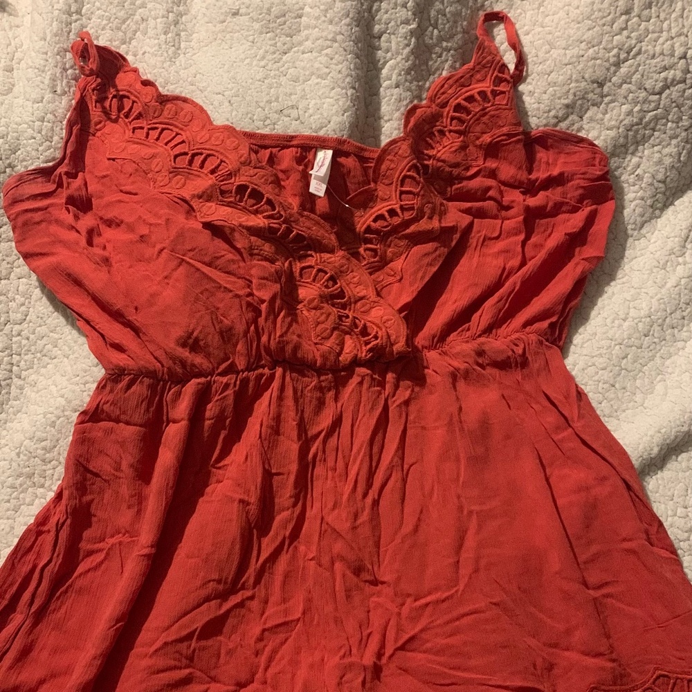 Orange romper
